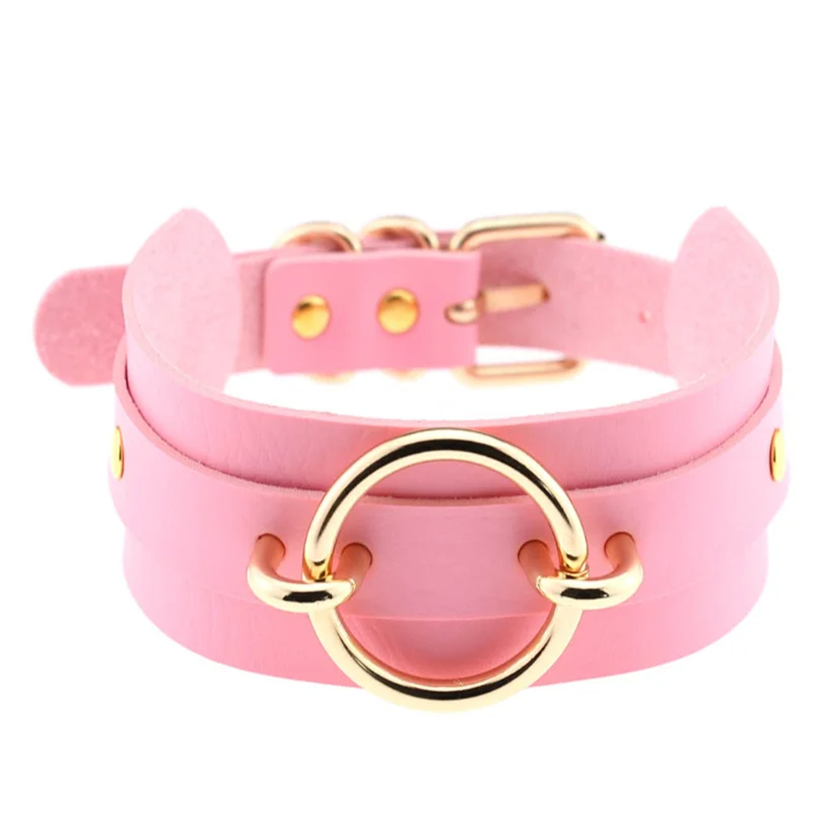 Funki Findz | Necklaces | Women's Gothic O Ring Choker Collar