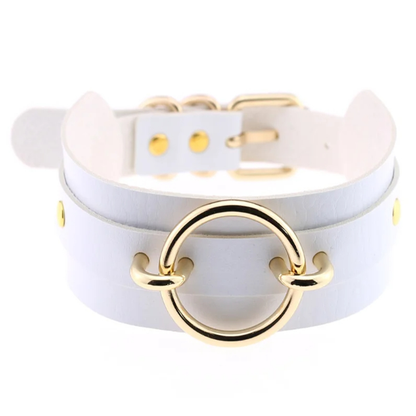 Funki Findz | Necklaces | Women's Gothic O Ring Choker Collar