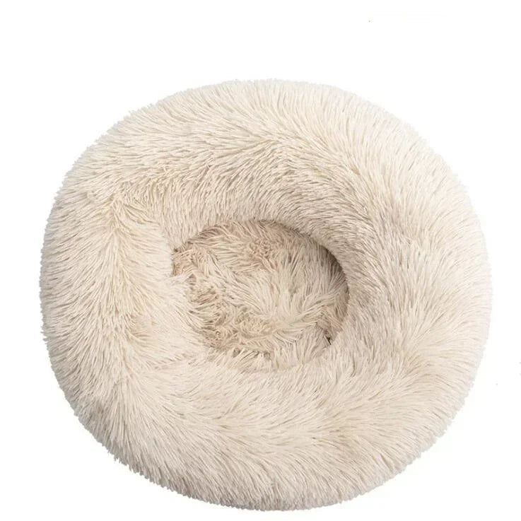 Funki Findz | Pet Beds | Dog Cat Bed | Round Donut Cudler Bed