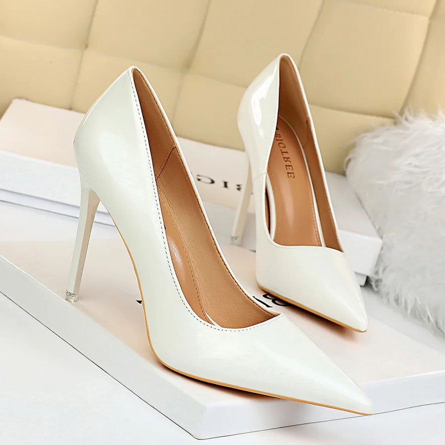 Funki Findz | Shoes | Women's Formal Mid-Heel Nude Scarpins