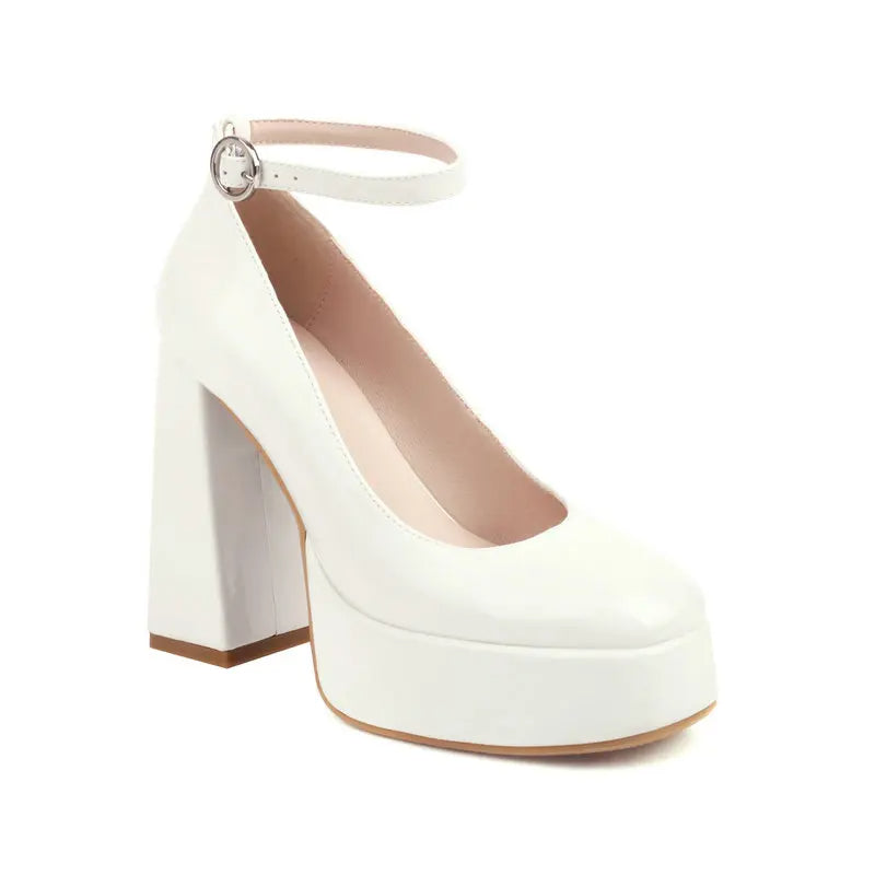 Funki Findz | Shoes | Women's High Formal Mary Jane Platforms