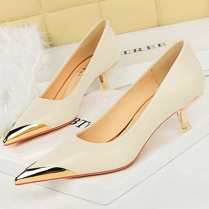 Funki Findz | Shoes | Women's Dress Shoes Metal Toe and Heel