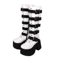 Funki Findz | Boots | Women's Harajuku Wide Buckle Boots