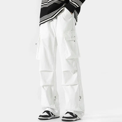 Funki Findz | Pants | Men's Casual Cargo Pants Long Loose Fit