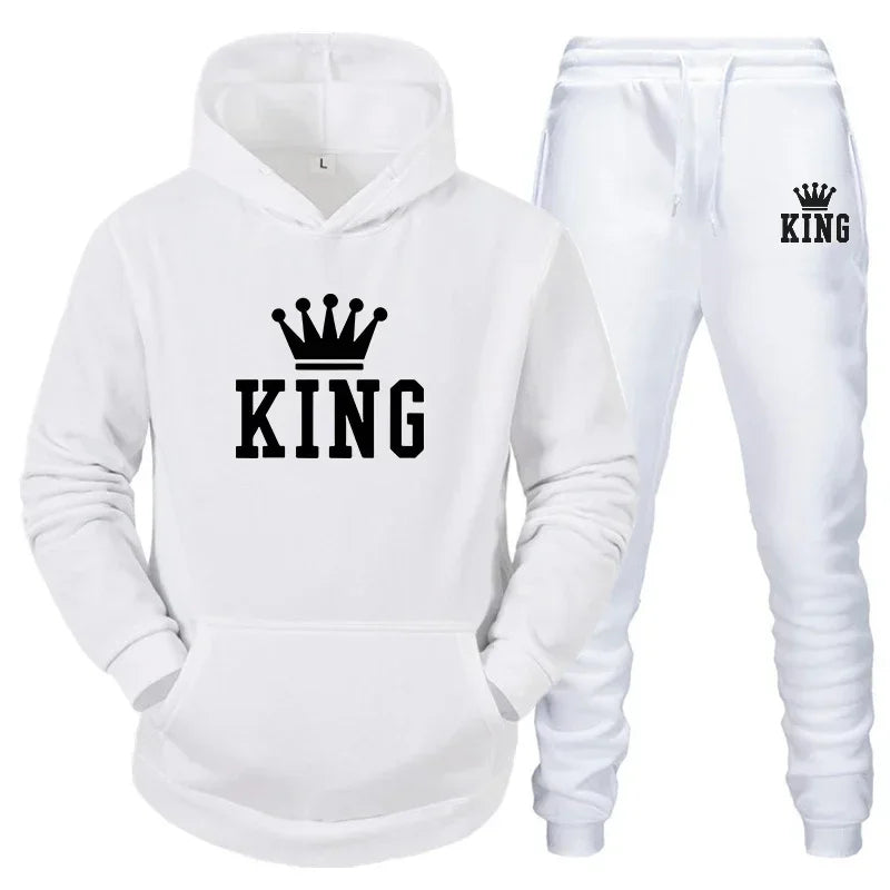 Funki Findz | Activewear | Unisex King Queen Hooded Sweat Suits