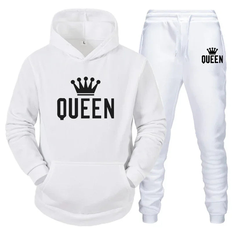 Funki Findz | Activewear | Unisex King Queen Hooded Sweat Suits