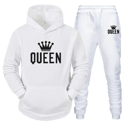 Funki Findz | Activewear | Unisex King Queen Hooded Sweat Suits
