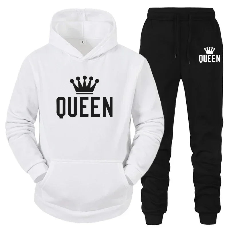 Funki Findz | Activewear | Unisex King Queen Hooded Sweat Suits