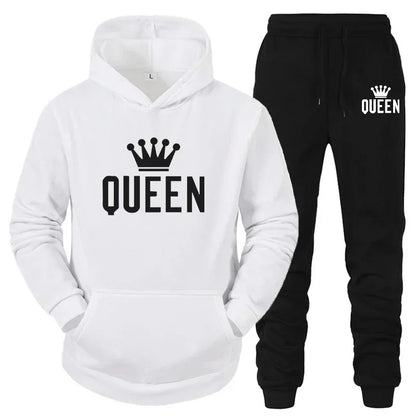 Funki Findz | Activewear | Unisex King Queen Hooded Sweat Suits