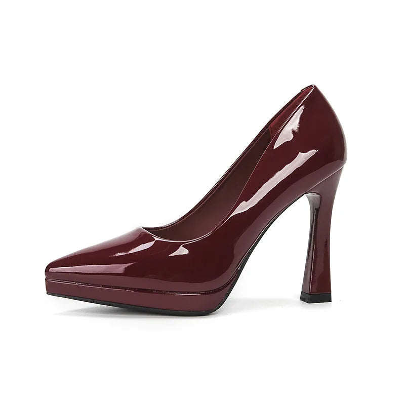 Funki Findz | Shoes | Women's Elegant Patent High Heel Pumps
