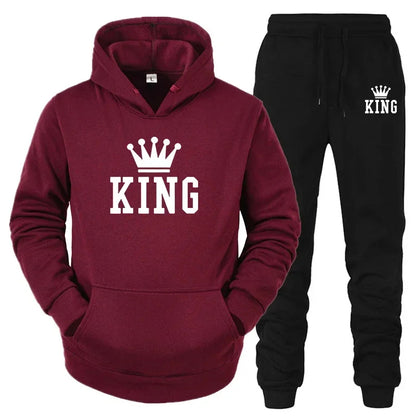 Funki Findz | Activewear | Unisex King Queen Hooded Sweat Suits