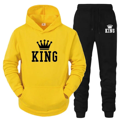 Funki Findz | Activewear | Unisex King Queen Hooded Sweat Suits